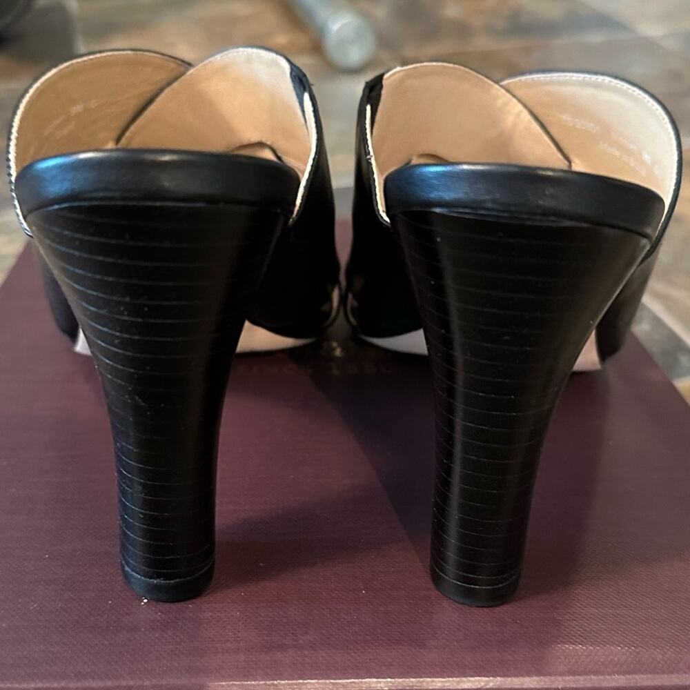 Johnston and Murphy Carrie Cross Strap Slide, Size 9 Worn Once EUC - Picture 11 of 12